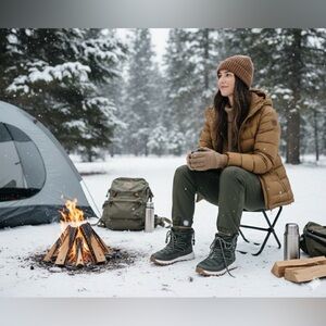 The North Face 
ThermoBall Lace-Up WP Boots - Women's size 7